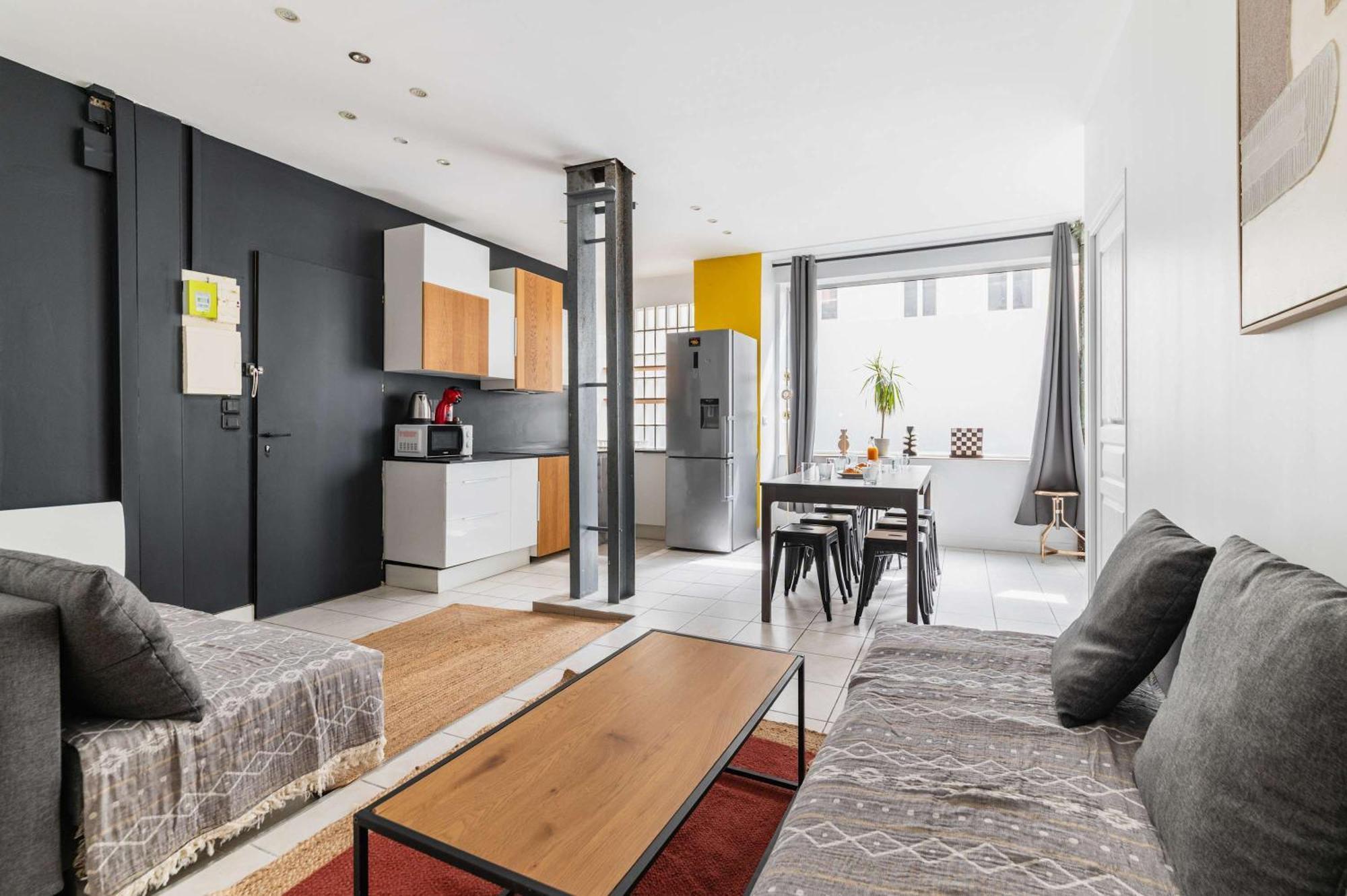 Appartement Familial Proche Des Commerces - 8P - Flat-Guest باريس المظهر الخارجي الصورة
